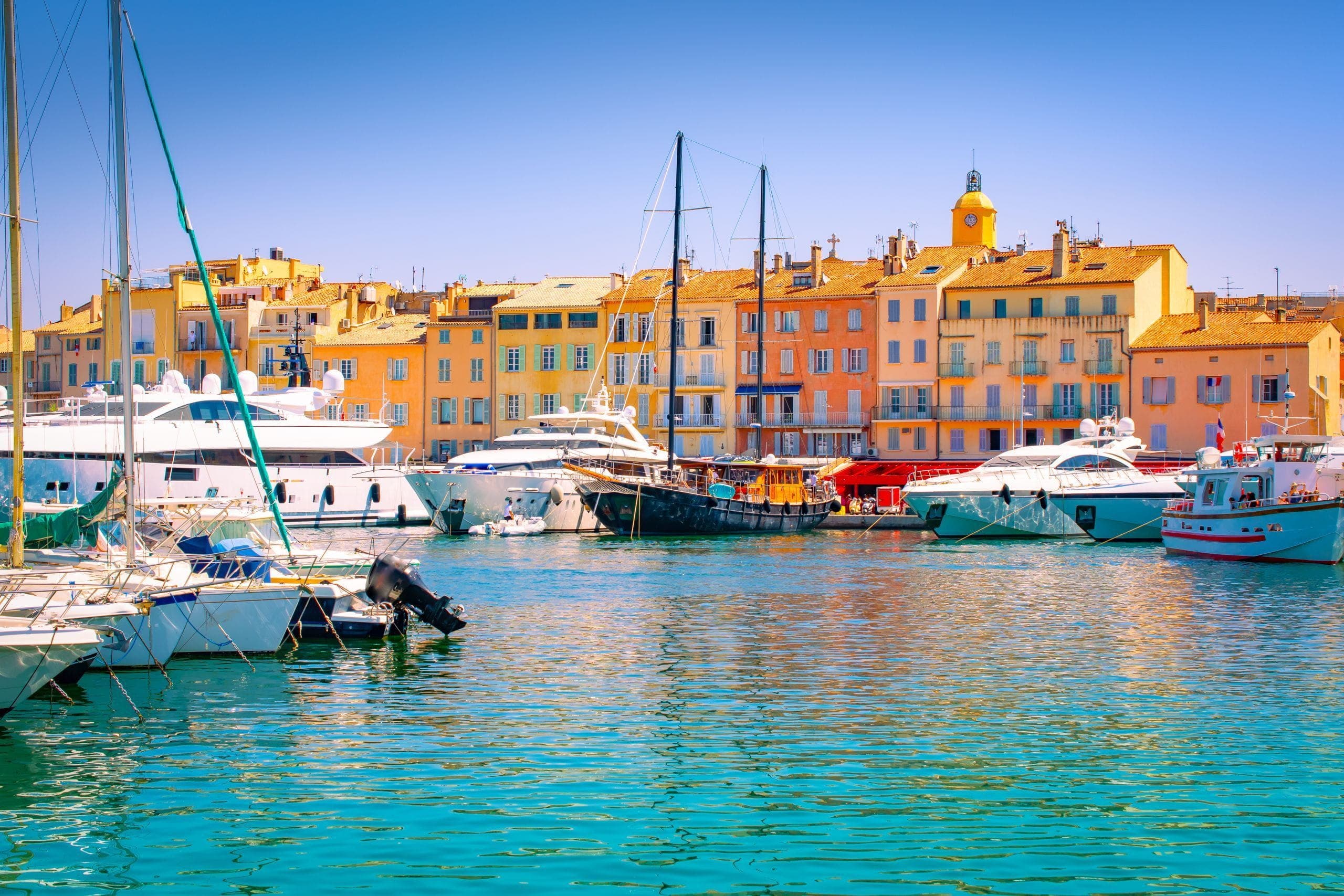 Taxi bateau Gulf of Saint-Tropez — ports et destinations
