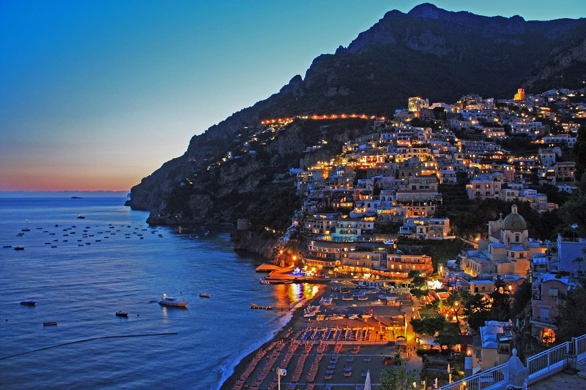 Positano — Water Taxi Boat