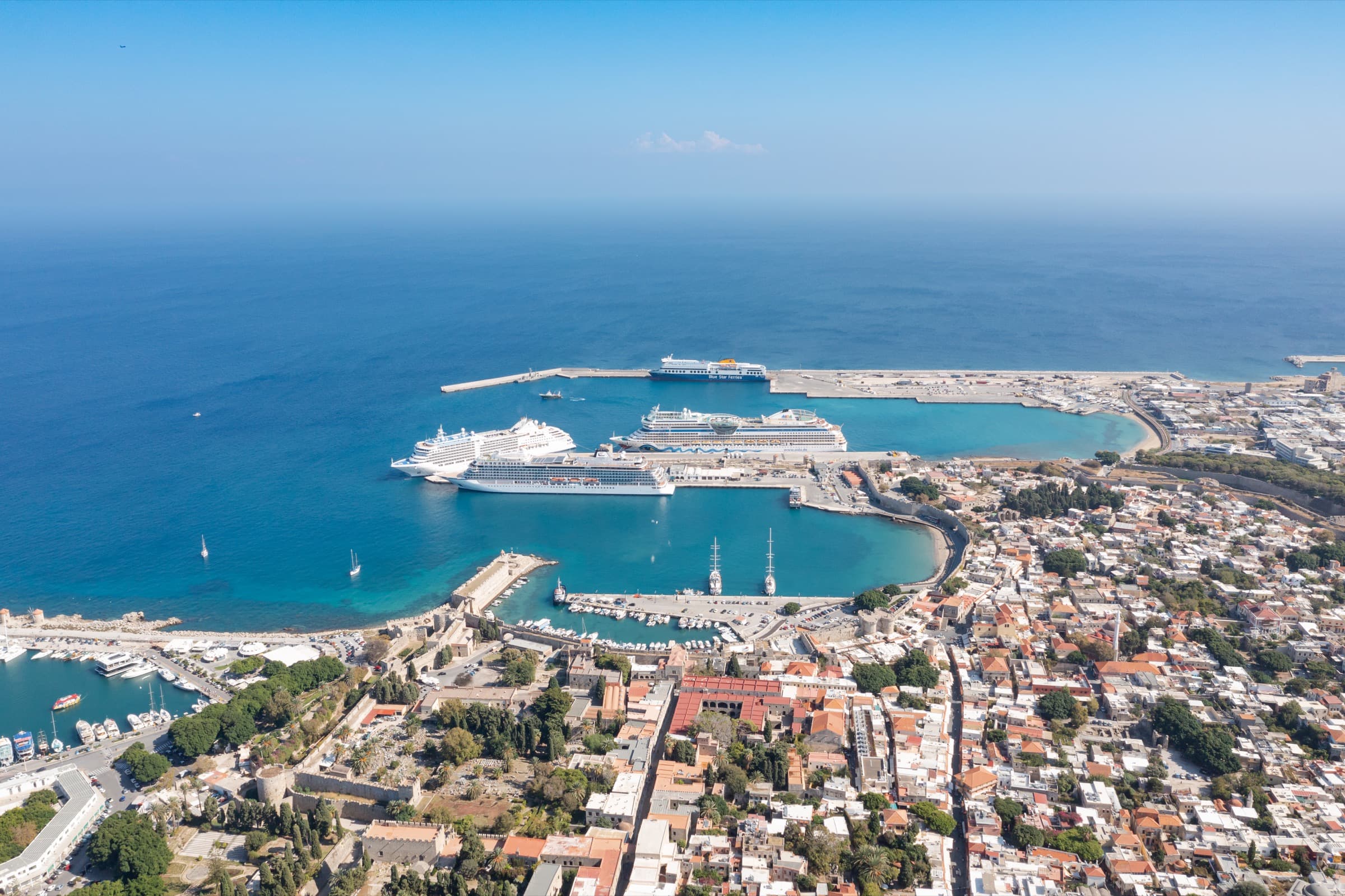 Rhodes — Water Taxi Boat