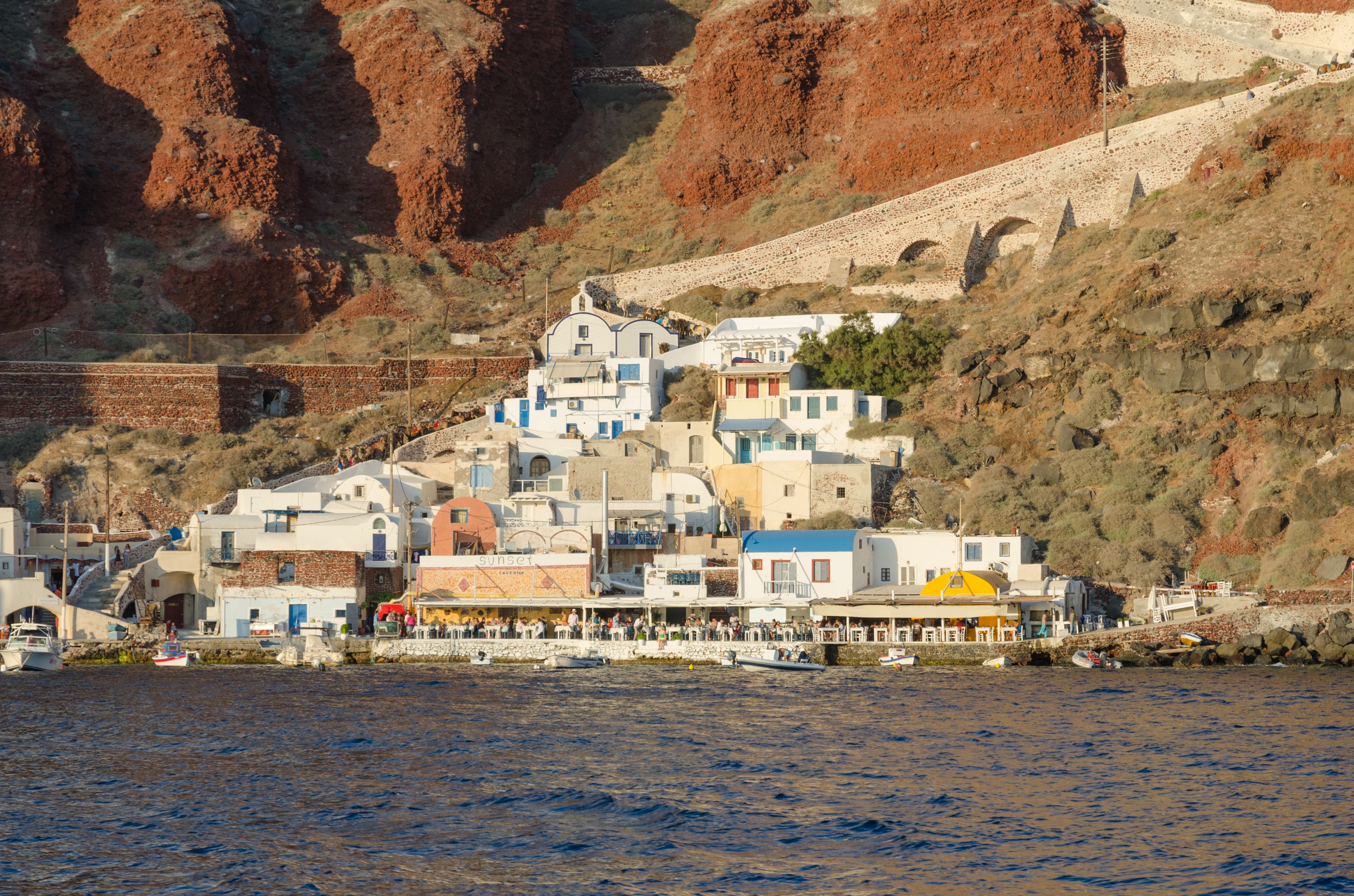Santorini — Water Taxi Boat
